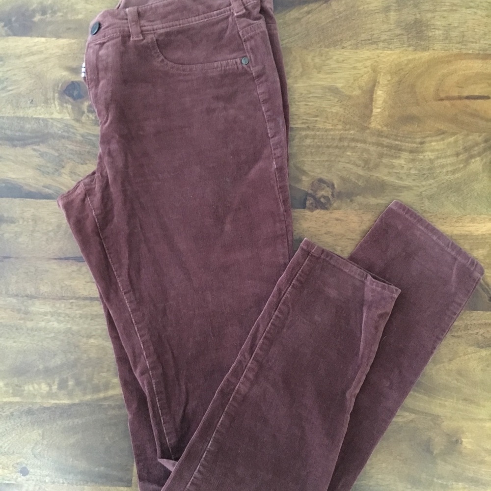 Pilcro Skinny Serif Ankle Cords